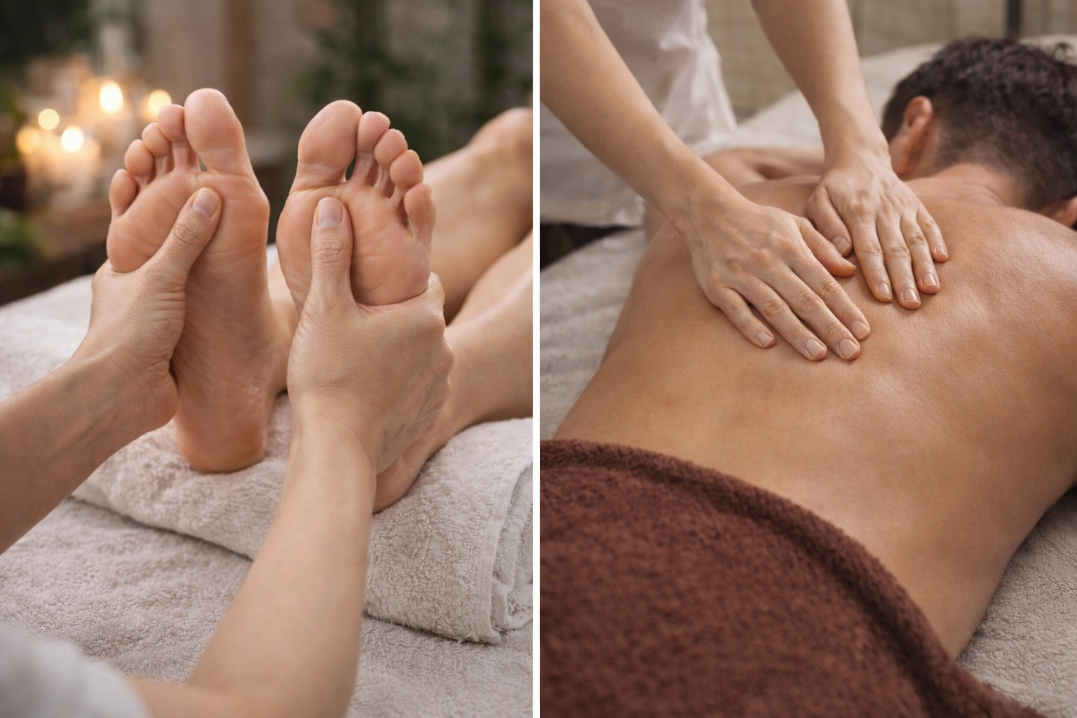 Perbedaan refleksi dan body massage